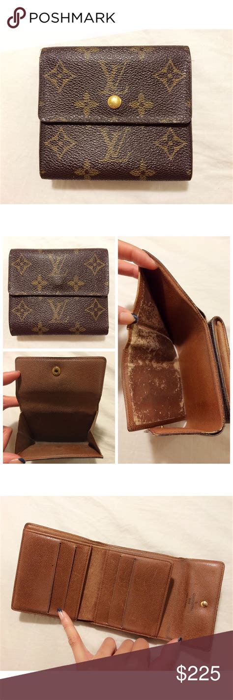 lv elise monogram wallet